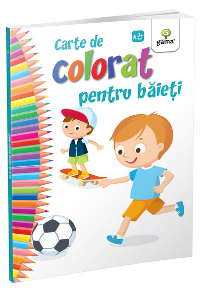 Carte de colorat pentru baieti