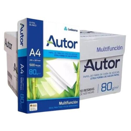 Hartie copiator A4, 80g/mp, 500 coli/top, clasa A, AUTOR