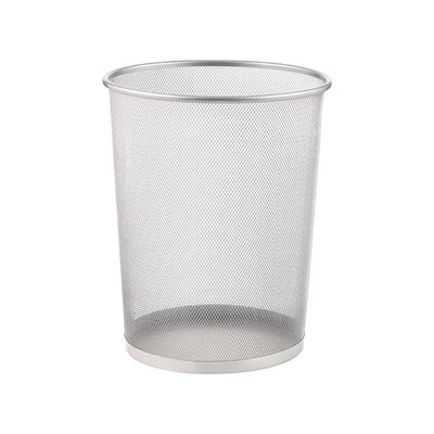 Cos hartii MESH, 22x26,5x28cm, argintiu - OFFISHOP