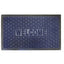 Covor intrare dreptunghiular textil/cauciuc 80x50cm