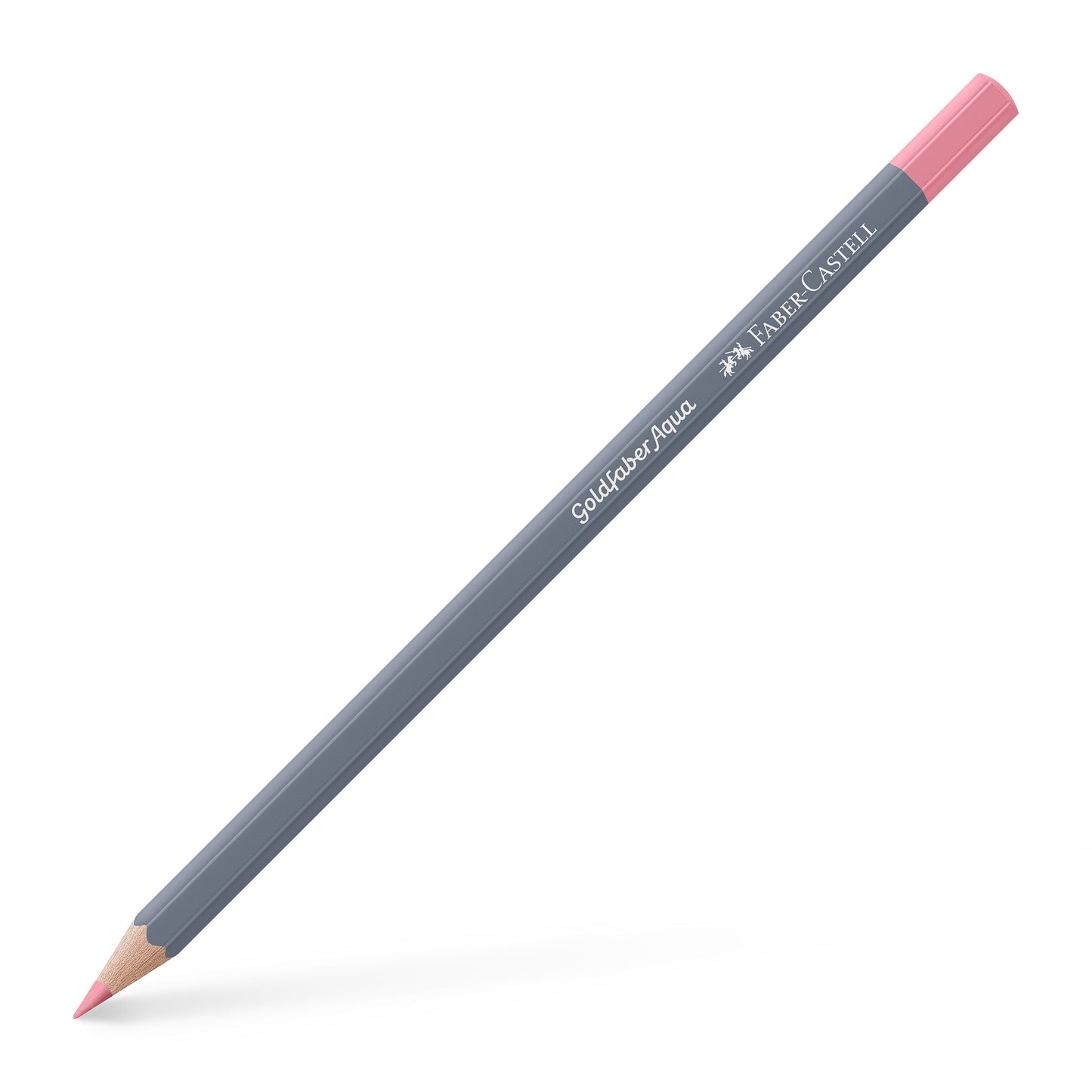 Creion colorat acuarelabil Goldfaber Faber-Castell în nuanța caldă Flesh Închis 130, cu mină de 3.3 mm, ideal pentru tehnici de portretistică și acuarelă