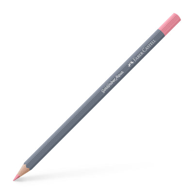 Creion colorat acuarelabil Goldfaber Faber-Castell în nuanța caldă Flesh Închis 130, cu mină de 3.3 mm, ideal pentru tehnici de portretistică și acuarelă