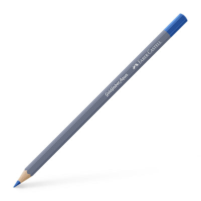 Creion colorat acuarelabil Goldfaber Faber-Castell în nuanța vibrantă Turcoaz Albăstrui 149, cu mină de 3.3 mm, perfect pentru peisaje marine și tehnici de acuarelă