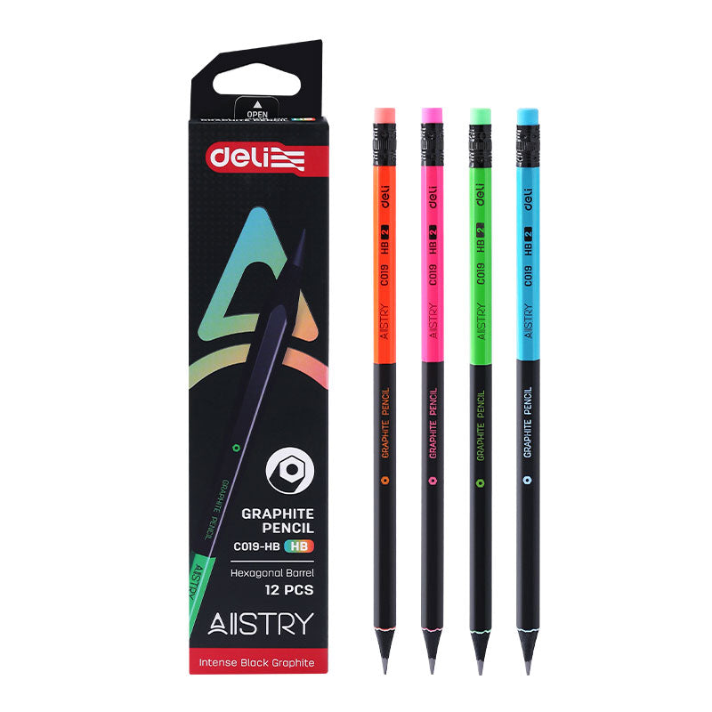 creion-grafit-cu-guma-lemn-negru-hb-deli