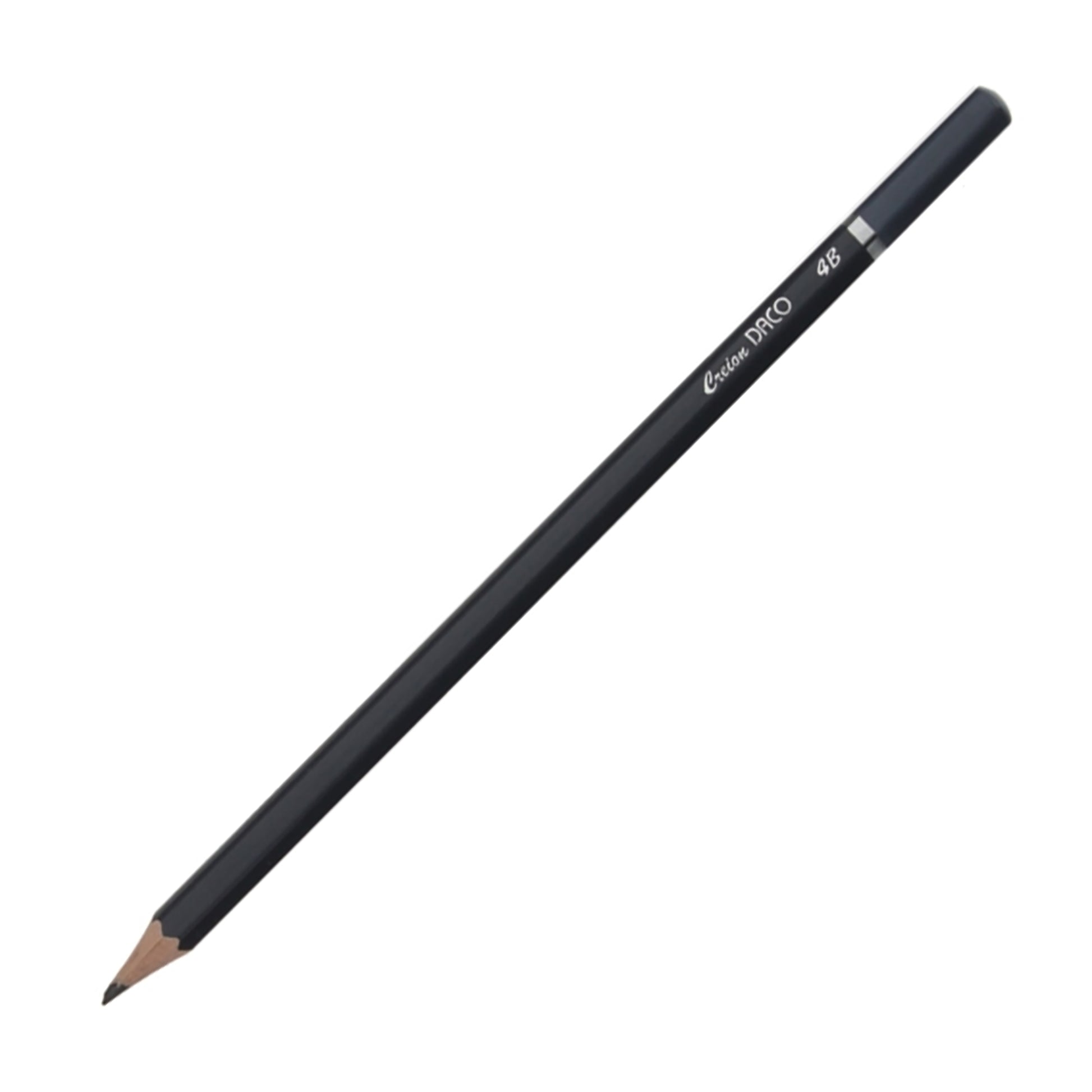 Creion grafit Daco duritate 4B, ideal pentru umbrire artistică, portrete și desen de detaliu