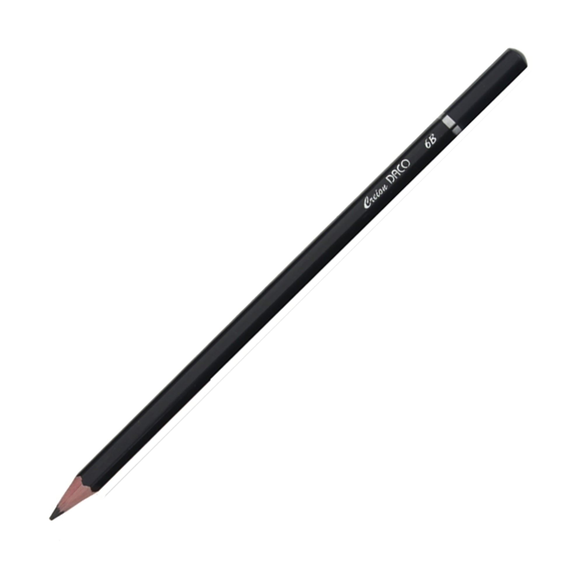 Creion grafit Daco duritate 6B, ideal pentru umbrire artistică intensă și desen grafic