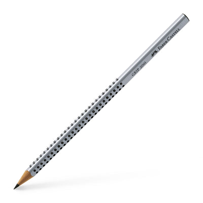 Creion grafit ergonomic Faber-Castell Grip 2001 duritate B, cu puncte Grip anti-alunecare