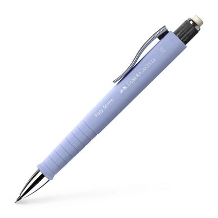 Creion mecanic 0.7mm Poly matic lila iris FABER-CASTELL