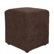 Taburet Cube - stofa maro - K7