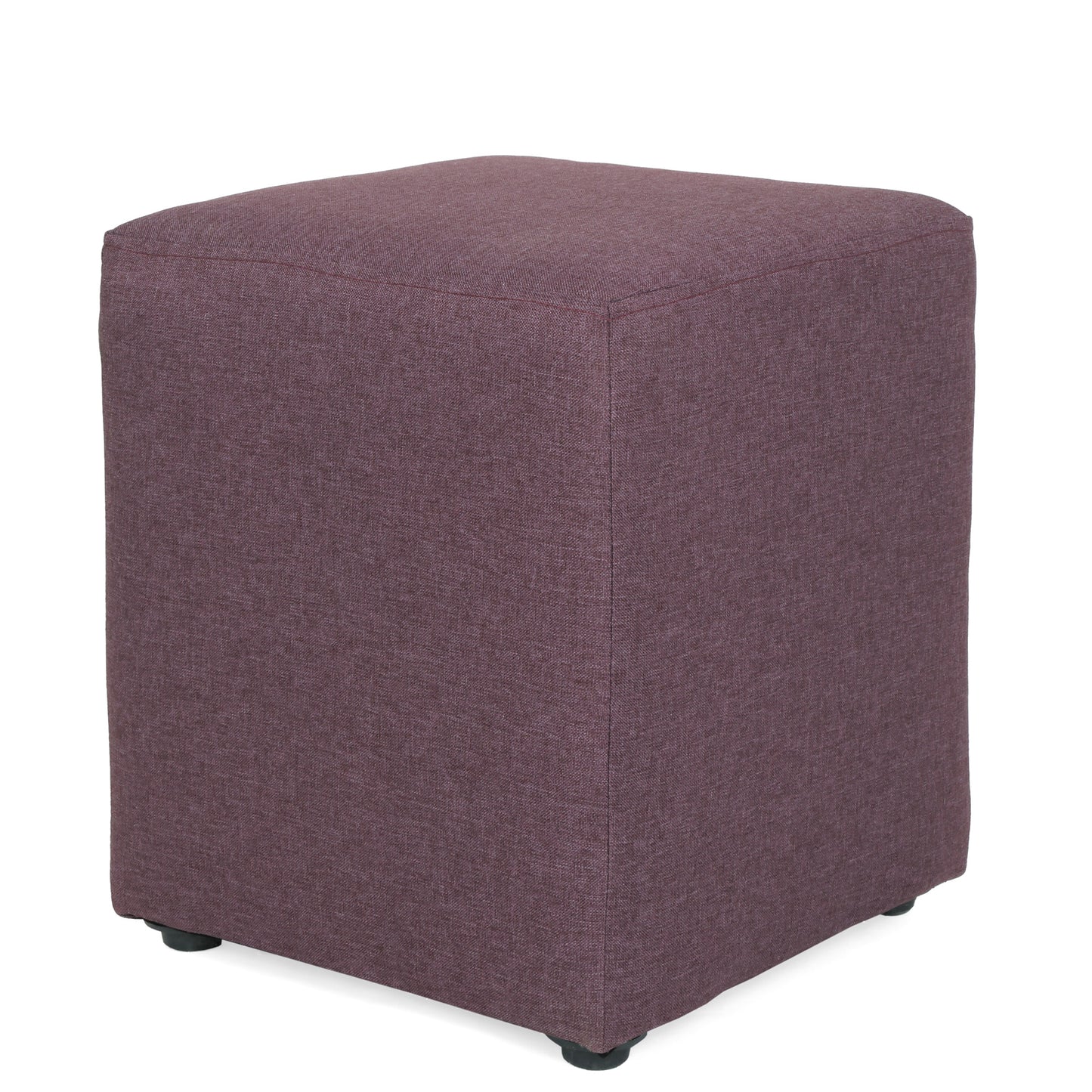 Taburet Cube - stofa mov - S69