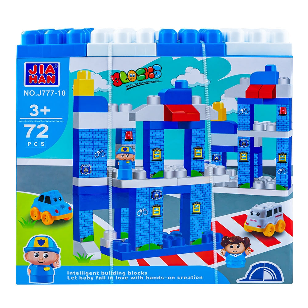 Cuburi constructii, 72 piese