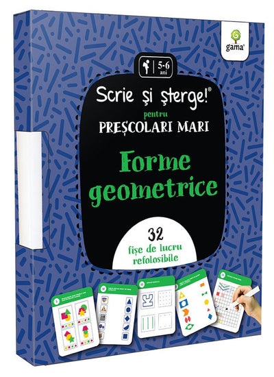 Forme geometrice/Scrie si sterge!