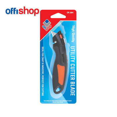 Cutter, 18 mm, maner ergonomic, OFFISHOP