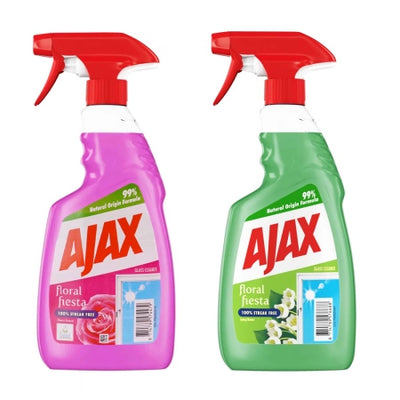 Solutie curatat geamuri Ajax cu pulverizator 500ml
