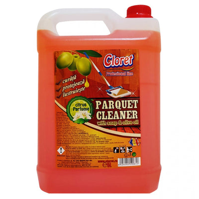 Detergent suprafete lemn Cloret rezerva 5l
