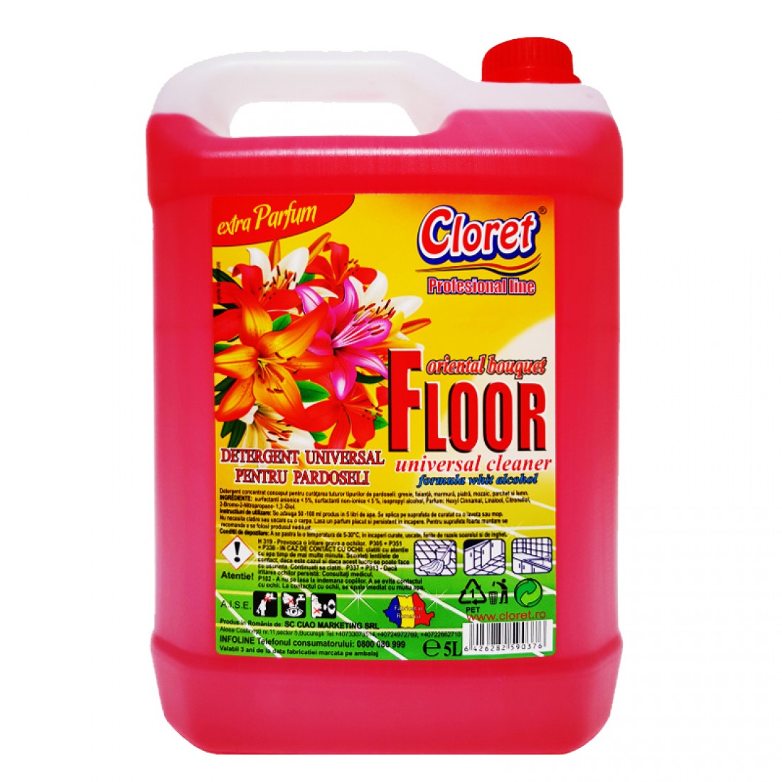Detergent suprafete ceramice Cloret 5l