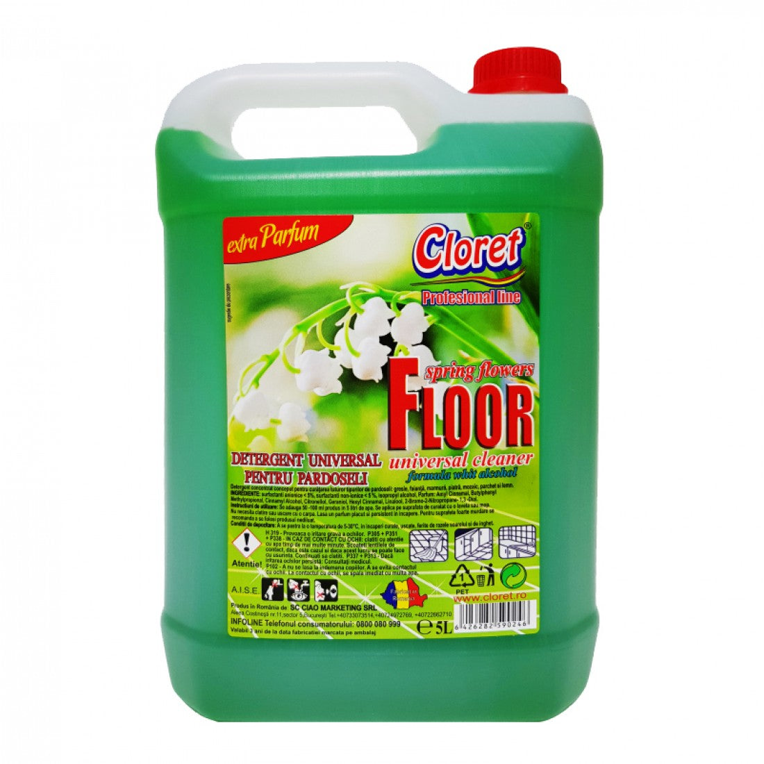 Detergent suprafete ceramice Cloret 5l