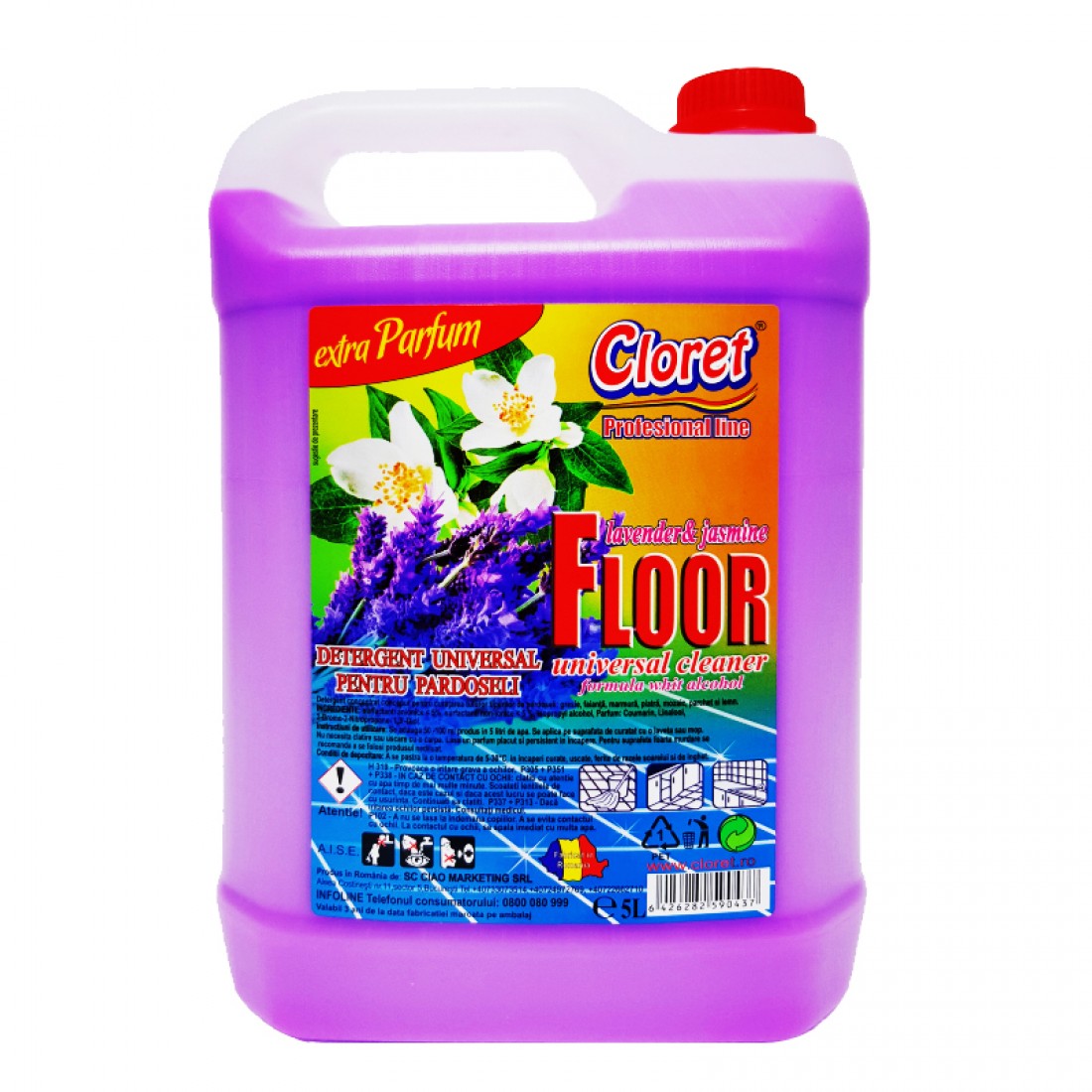 Detergent suprafete ceramice Cloret 5l