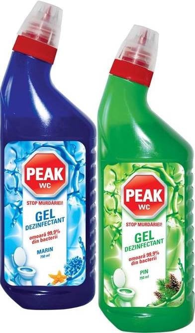 Dezinfectant toaleta Peak gel 750ml