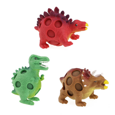 Jucarie Squeezy, Dinozaur cu granule - Toi-Toys