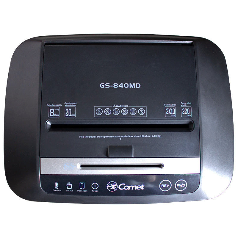 Distrugator documente ,8 coli(manual) ,80coli(automat) EVOffice GS-840MD