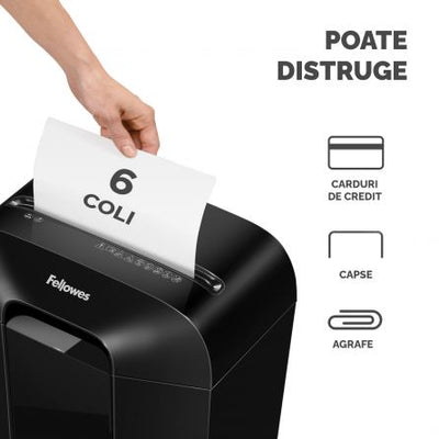 Distrugator documente LX25M micro-cut FELLOWES