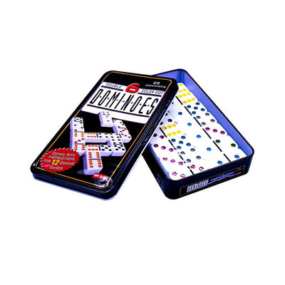 Domino, cutie din metal