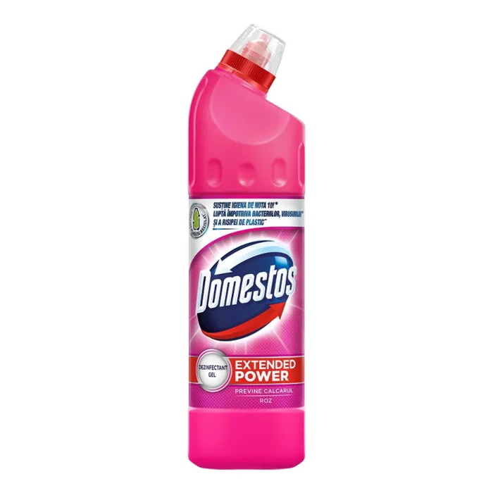 Dezinfectant Toaleta Gel Domestos 750 Ml - Roz