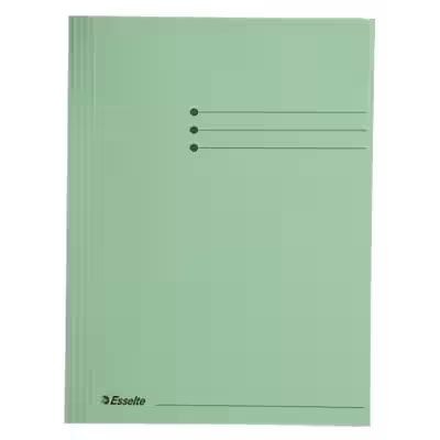 Dosar Carton Plic Verde Pal Esselte