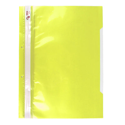 Dosar Din Plastic Cu Sina Si 2 Perforatii  Evoffice Galben