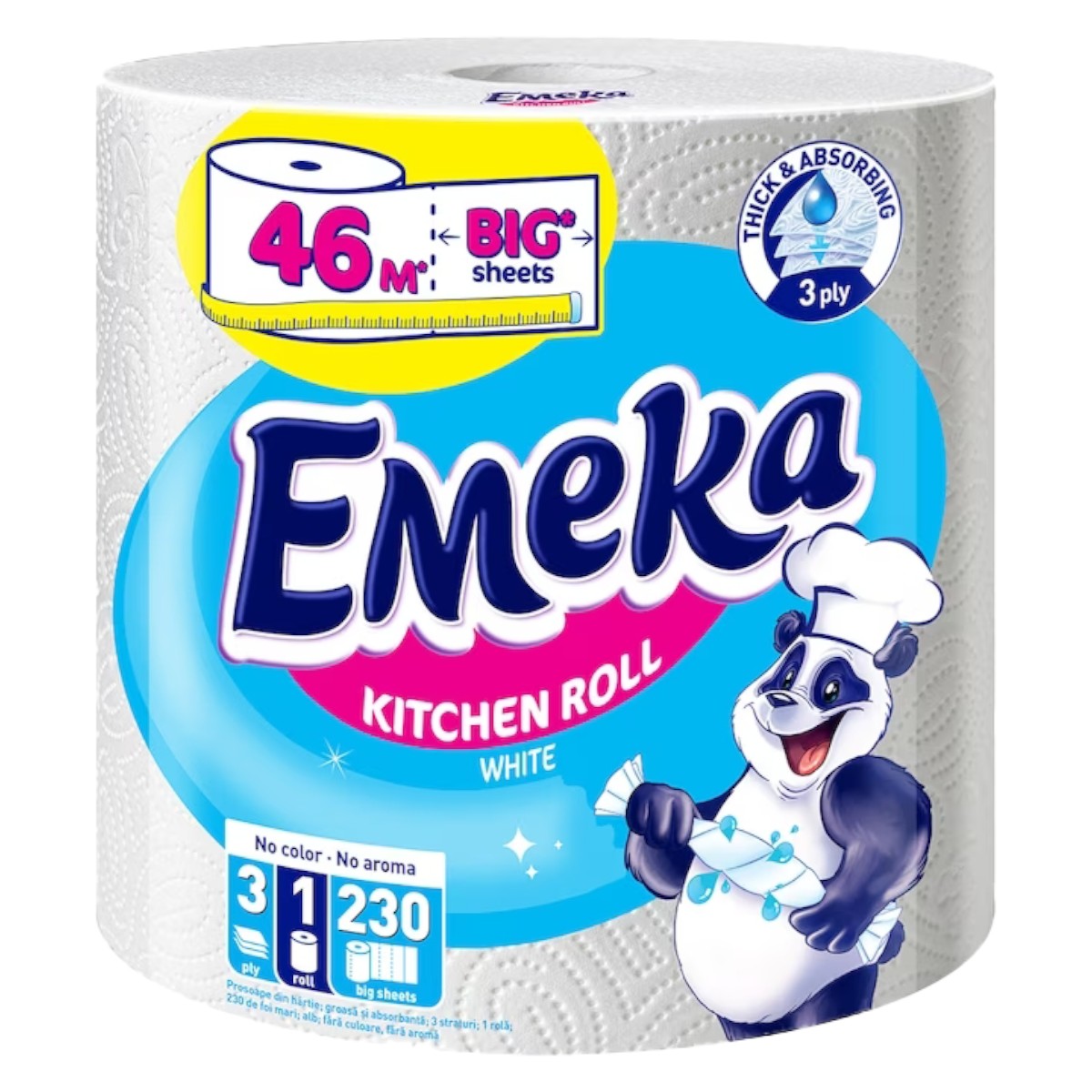 Prosop hartie Emeka Maxi 3 straturi 46m
