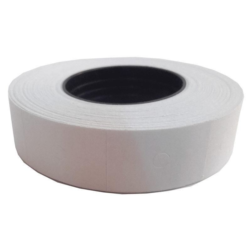 Etichete pret albe, 2 linii, 23*16 mm, 500 buc/rola EVOffice
