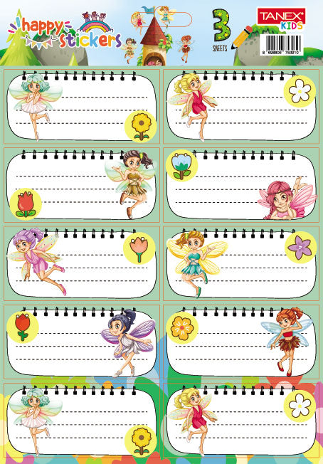 etichete-scolare-30-set-fairies-tanex-tls-819