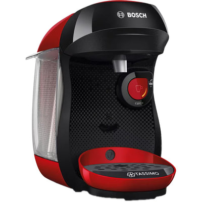 Espressor capsule BOSCH Tassimo Happy Friendly TAS103E, 0.7l, 1400W, rosu
