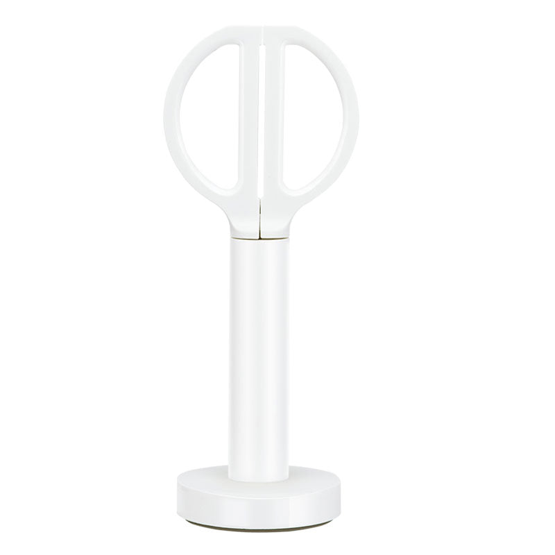 Foarfeca Birou Cu Suport 18Cm Alba Nusign Deli