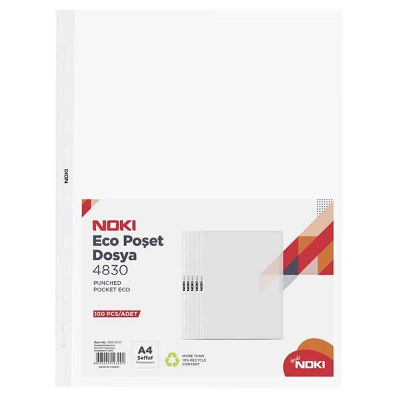 FOLIE PROTECTIE A4 40 microni 100/SET NOKI
