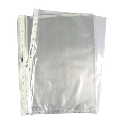 Folie Protectie Documente A4, Cristal, 50 Microni, 100 Buc/Set Evoffice
