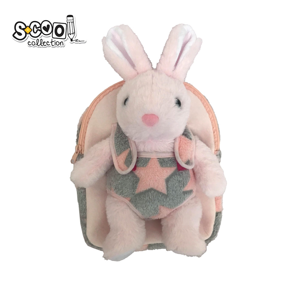 Ghiozdan gradinita BABY ANIMALS, SWEET BUNNY, 23x8x28 cm - S-COOL