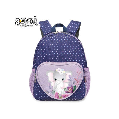Ghiozdan gradinita ELEPHANT - fetite, 31 cm - S-COOL