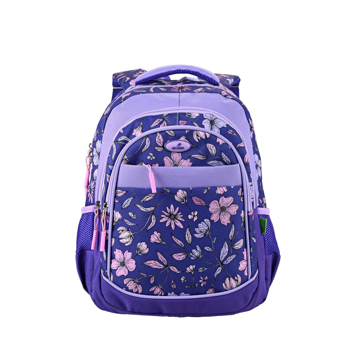 Ghiozdan școlar Ecada 61441 de 46 cm cu design ergonomic și compartimente spațioase