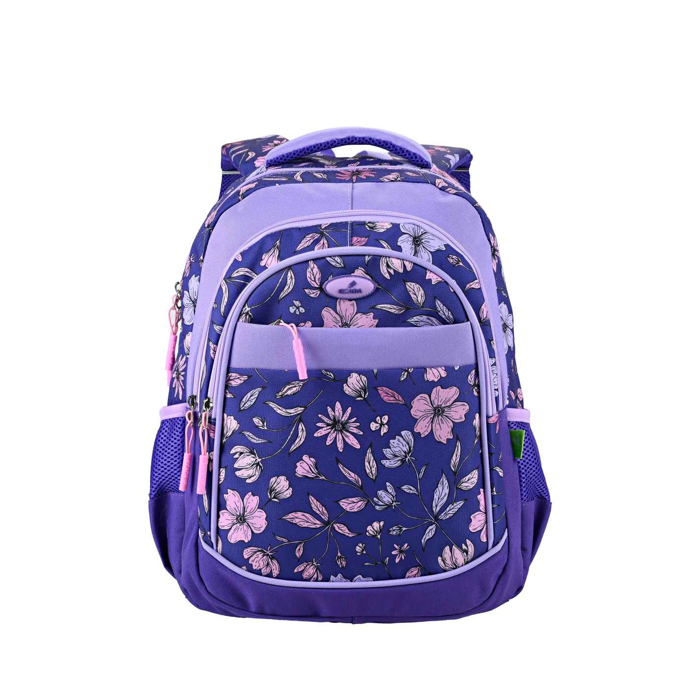 Ghiozdan școlar Ecada 61441 de 46 cm cu design ergonomic și compartimente spațioase