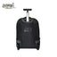 Ghiozdan tip troller premium S-COOL 49 cm imprimeu camuflaj compartiment laptop organizator tija aluminiu roti rezistente material impermeabil 600D si elemente reflectorizante