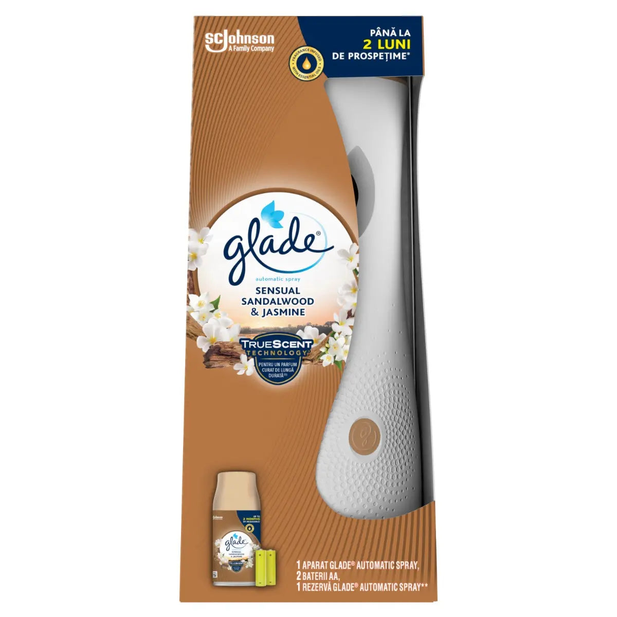 Aparat odorizant camera Glade cu rezerva 269ml