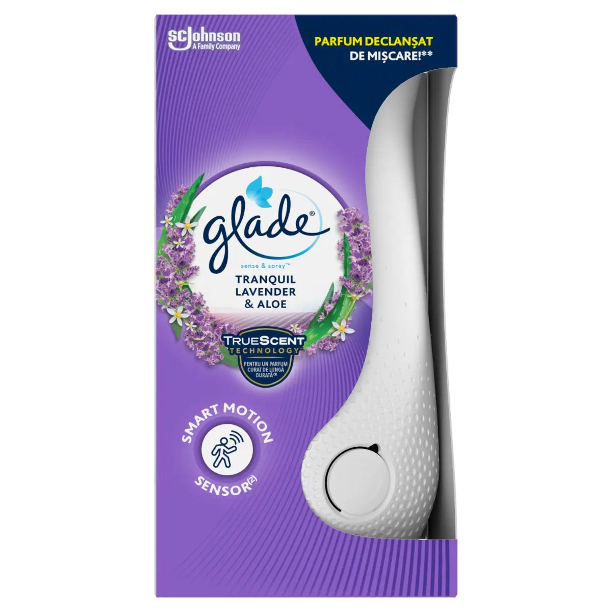 Odorizant camera senzor Glade Sense&Spray cu rezerva 18ml