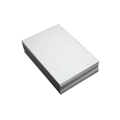 Set de coli hârtie de ambalaj offset Indigo White 61x86 cm, 55 g/m², ideală pentru ambalare colete și protecție produse.