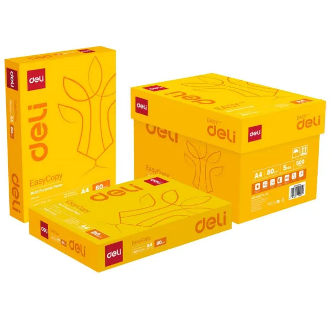 Hartie Deli EasyCopy A4, 80g/mp, 500 coli/top