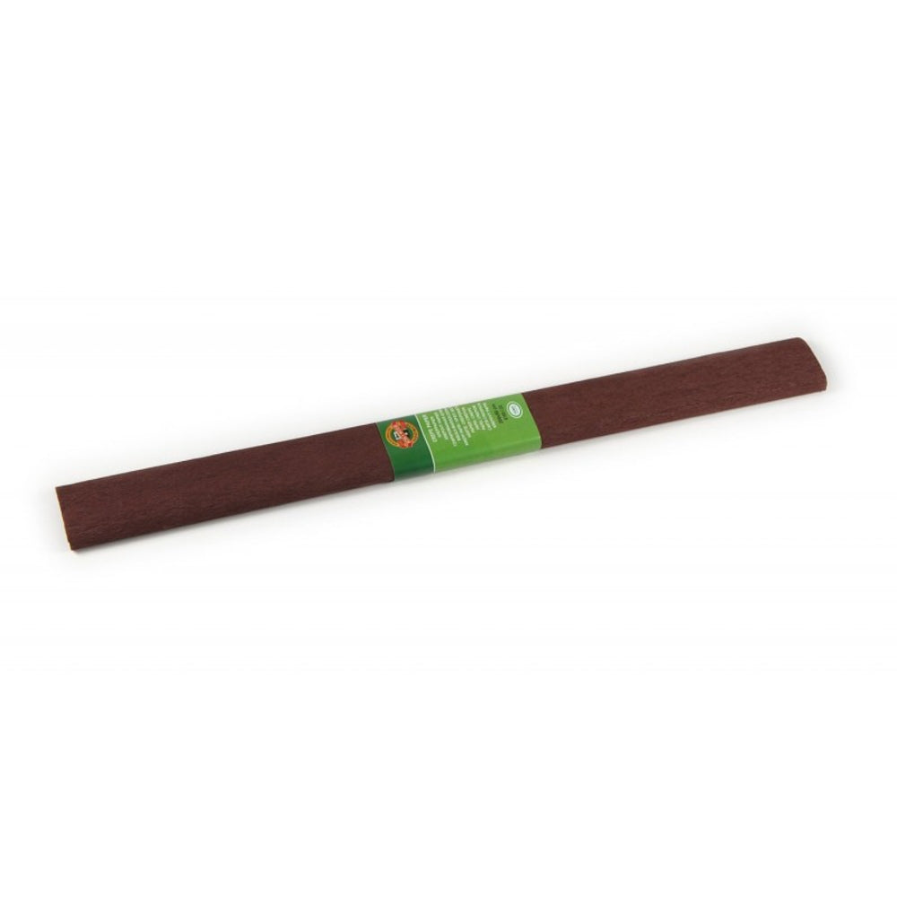 Hartie creponata, 200x50cm, Maro Inchis, 10 buc/set - Koh-I-Noor