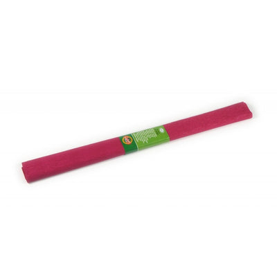 Hartie creponata, 200x50cm, Rosu Carmin, 10 buc/set - Koh-I-Noor