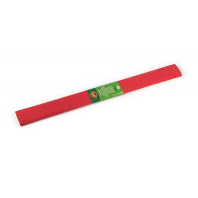 Hartie creponata, 200x50cm, Rosu Inchis, 10 buc/set - Koh-I-Noor