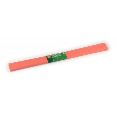Hartie creponata, 200x50cm, Rosu Somon, 10 buc/set - Koh-I-Noor